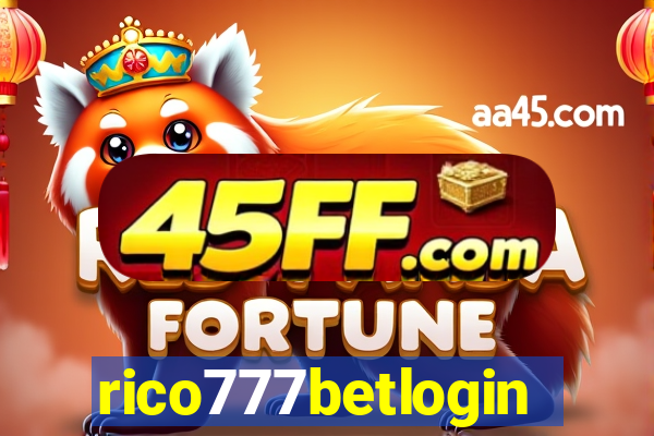 rico777betlogin